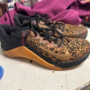 Nike Metcon Training Shoes | Size 8 | Leopard Print | CrossFit / Gym